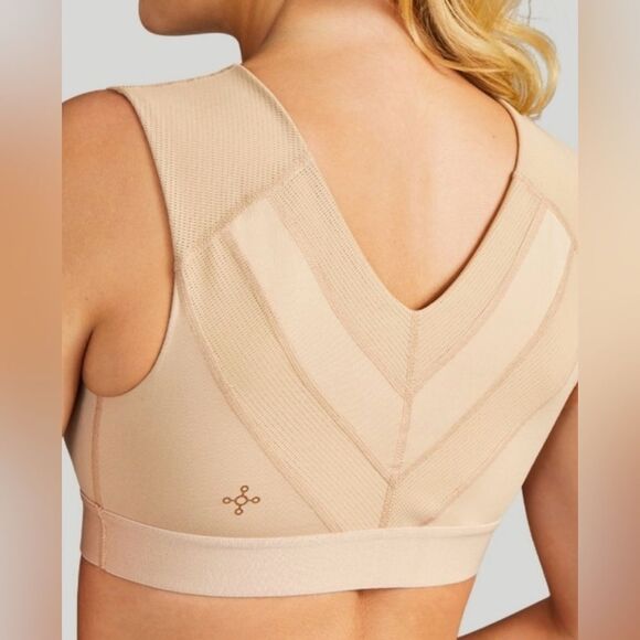 Tommie Copper Women’s Beige Nude Shoulder Support Comfort Bra Size XL - Picture 3 of 9